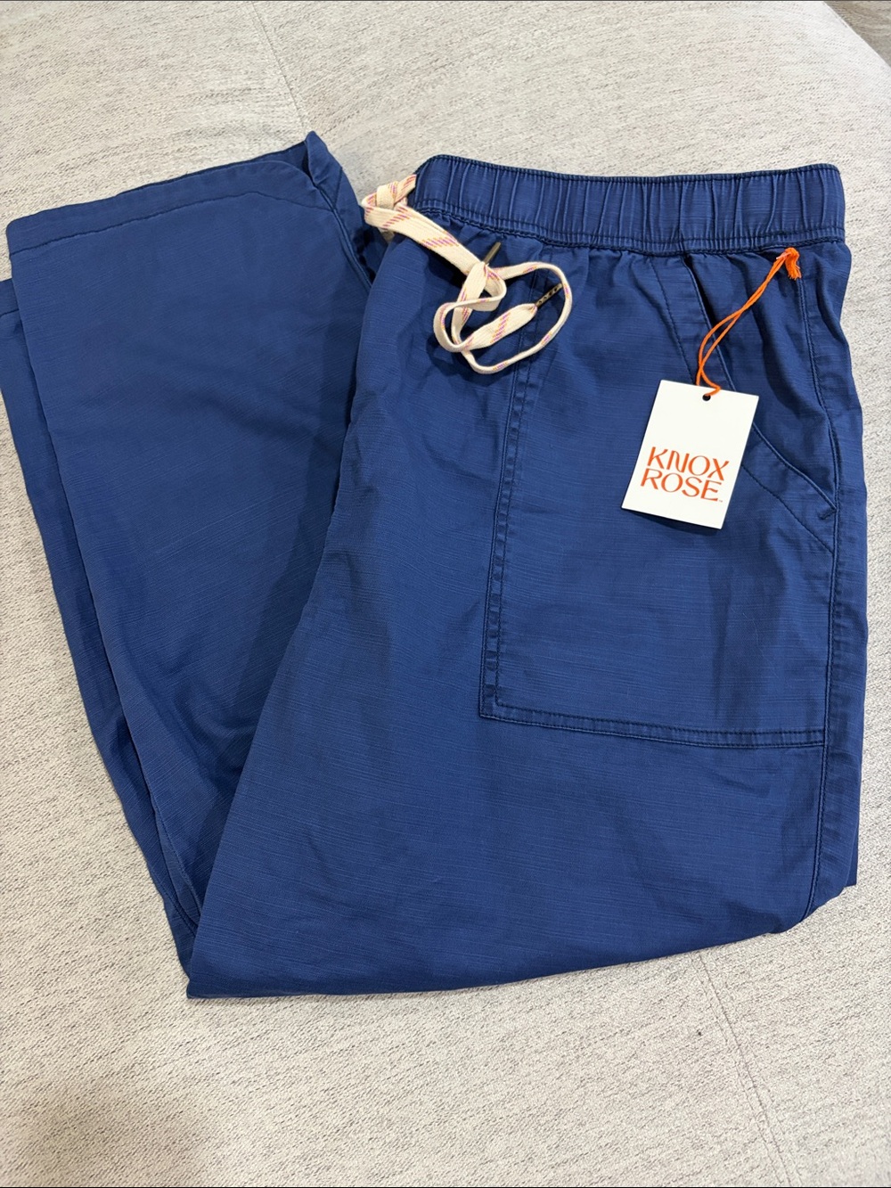 Knox Rose Cropped Blue Pant NWT Size 1X